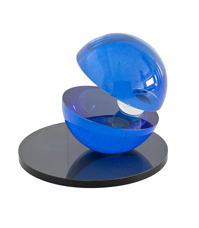 Cobalt Crystal Sculpture