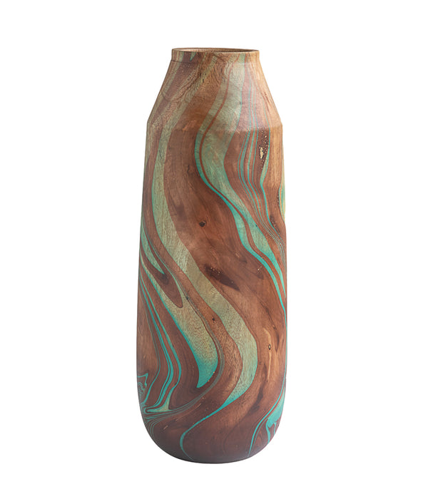 Conical Northern Lights Vase