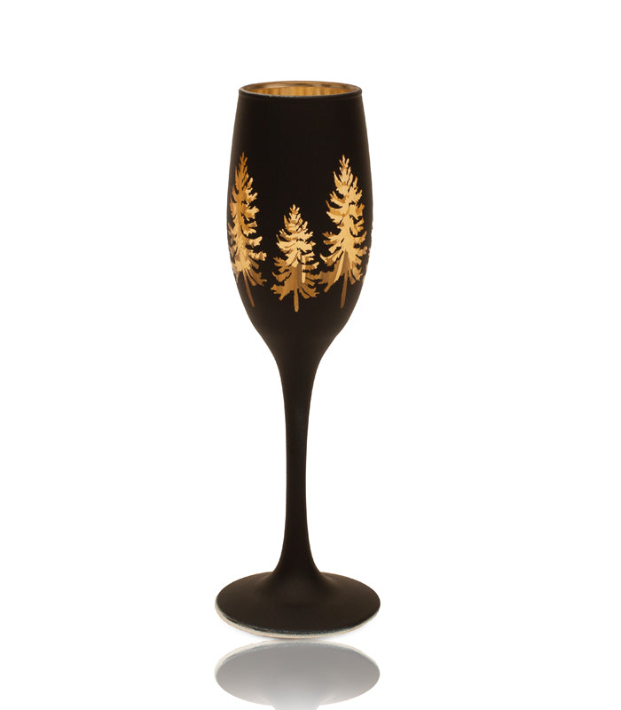 Conifer Champagne Flutes - Set of 2