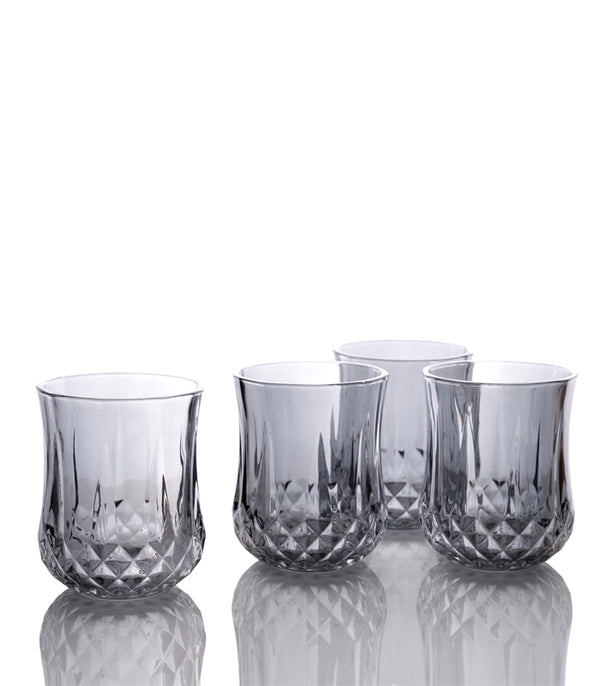 Cross Bulb Glasses - Set of 4