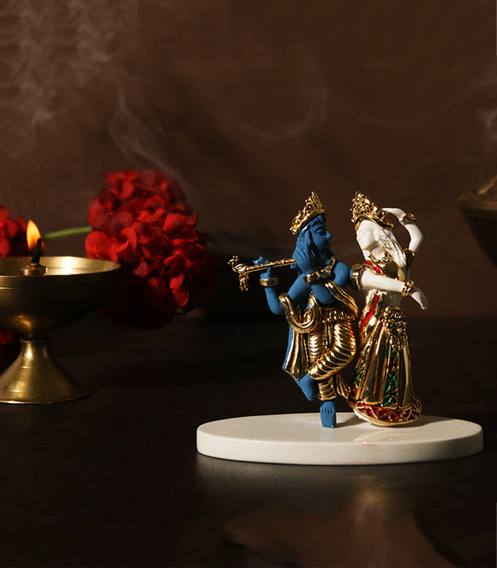 Dancing Radhe Krishna Idol