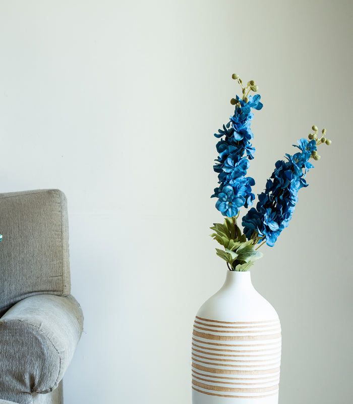 Delphinium - Blue - Set of 2