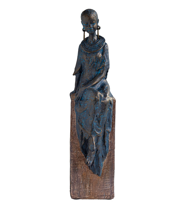 Demure Dame Sculpture