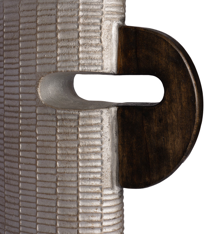 Faded ribbed Vase Broad