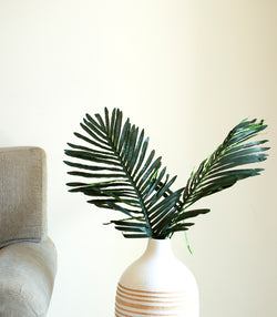 Faux Palm Leaf - Set of 5