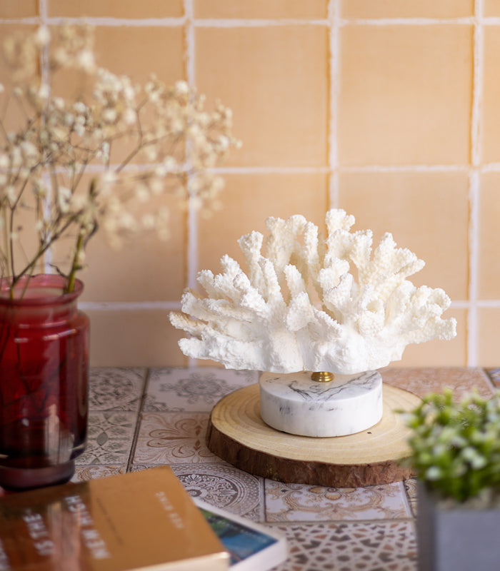 Faux Coral Sculpture