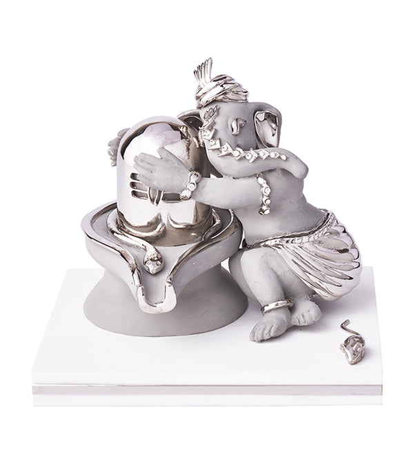 Ganesha Shivling Love sculpture