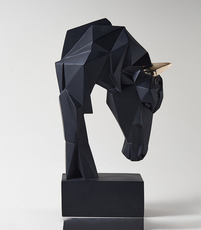 Geo Horse Sculpture