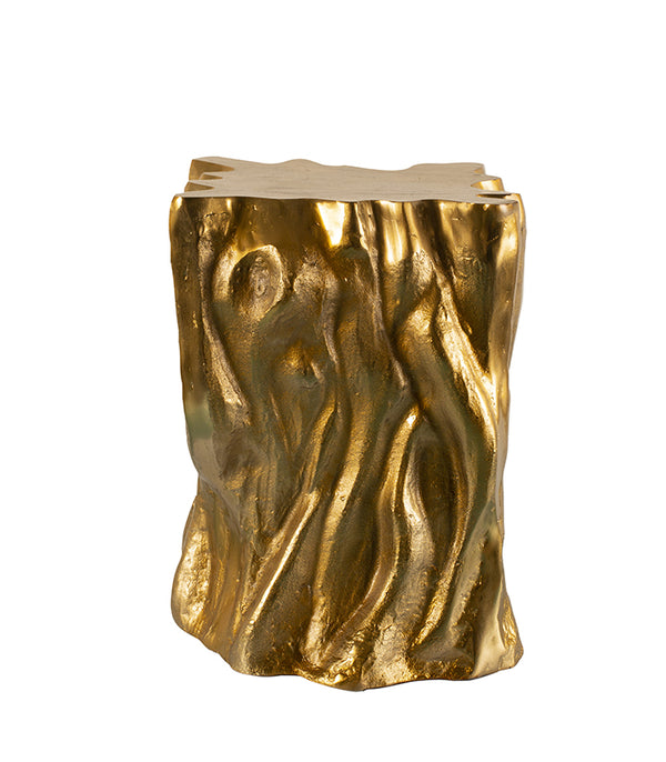 Gilded Bark Table