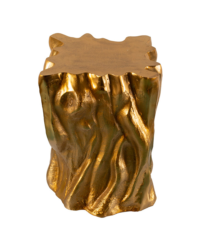 Gilded Bark Table