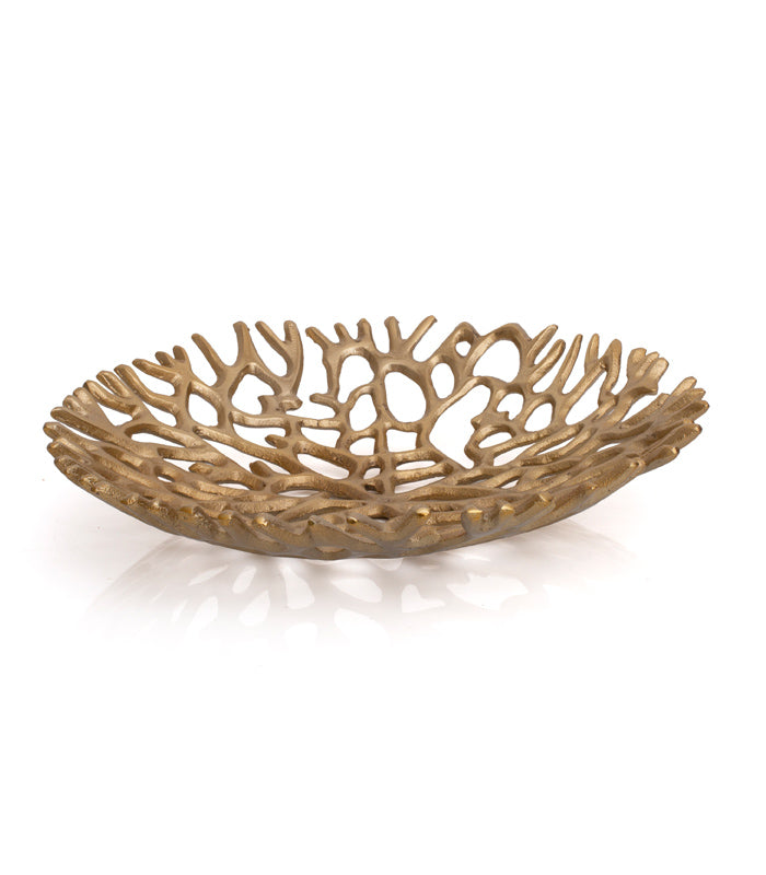 Gilded Sage Bowl