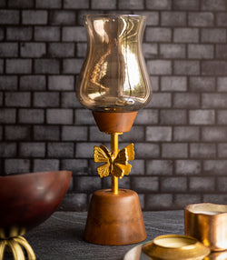 Gilded Titli Candleholder