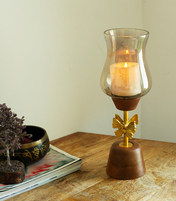 Gilded Titli Candleholder