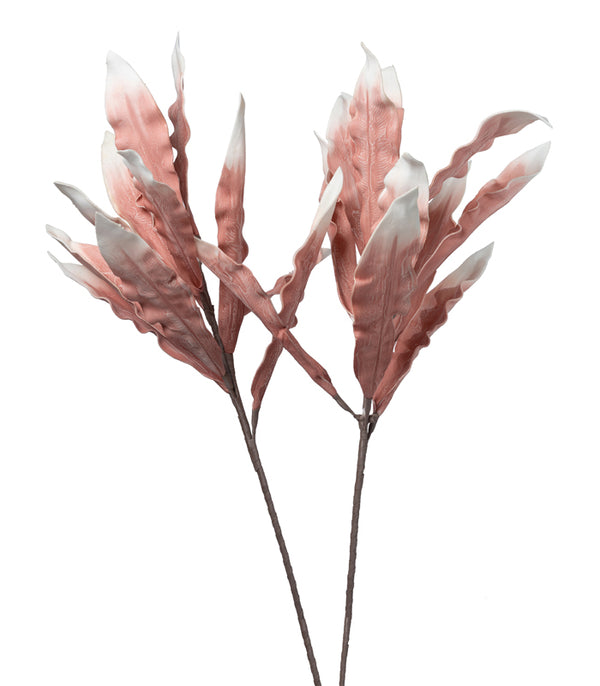 Gladiola leaf Pink - Set of 2