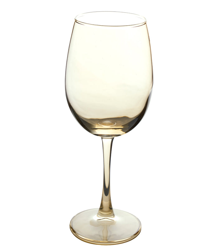 Gold Electroplated Wine Glasses - Set of 2