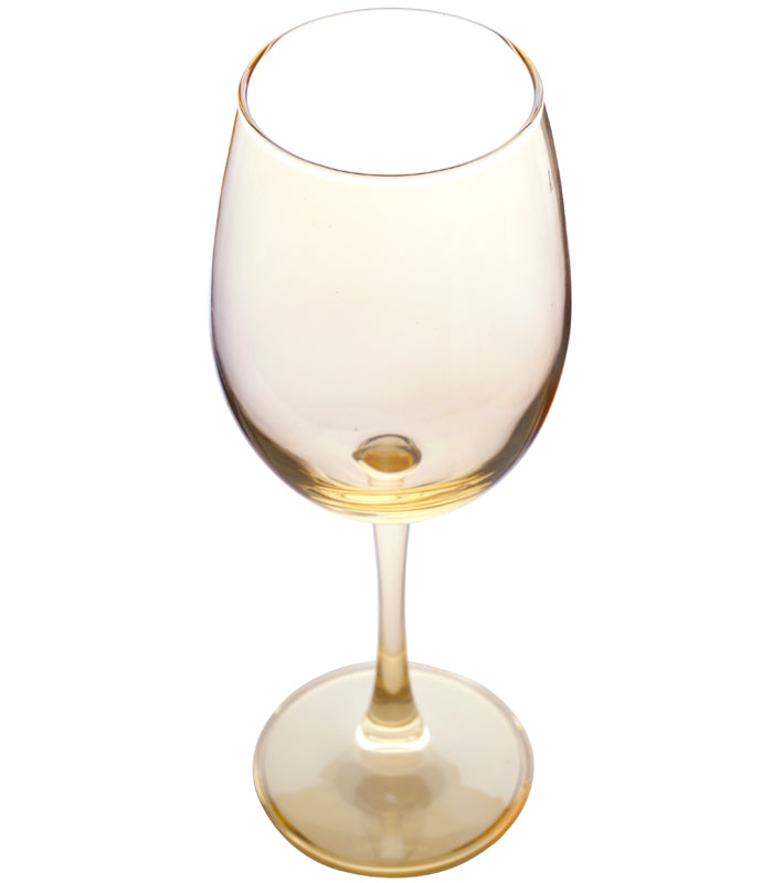 Gold Electroplated Wine Glasses - Set of 2