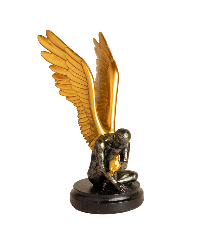Gold Winged Bird Angel