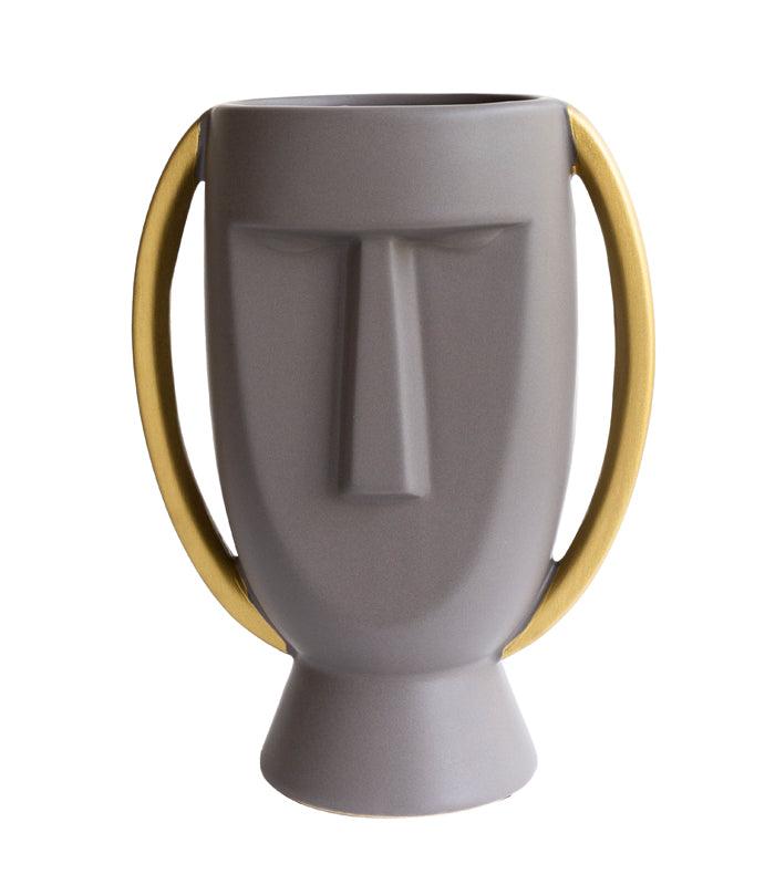 Grey Man Vase