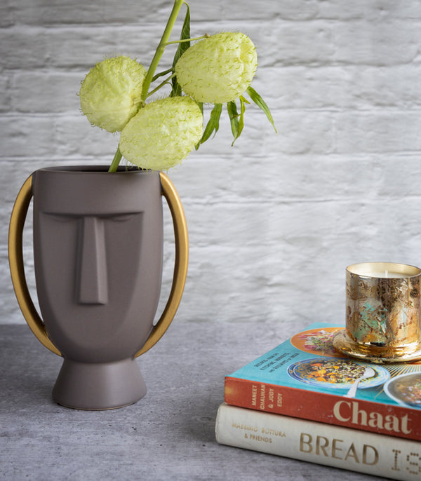 Grey Man Vase