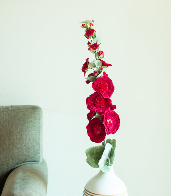 Hollyhock - Red