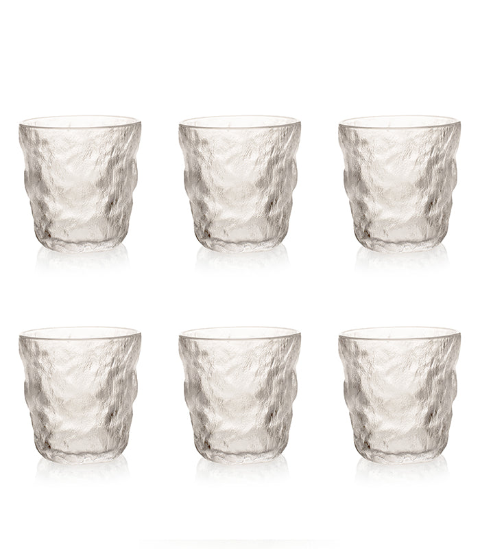 Ice Rock Glasses - Set of 6