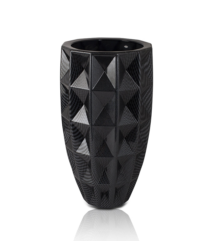 Illusion Black Vase