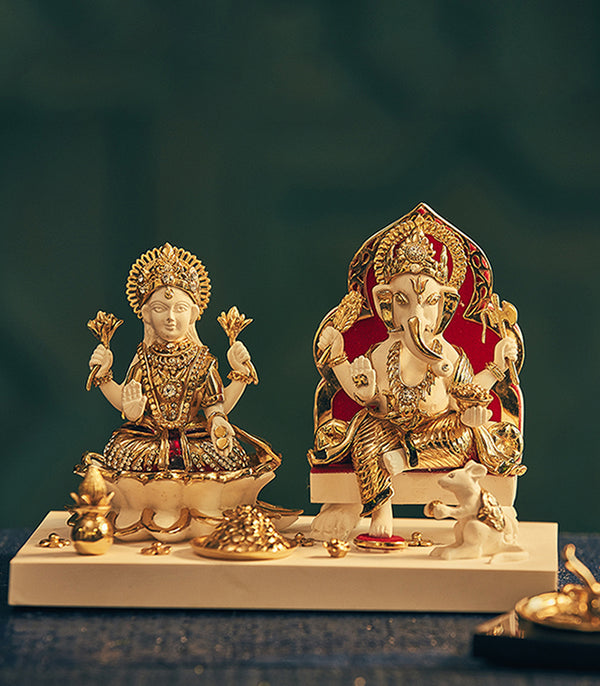 Laxmi Ganesha Minakari