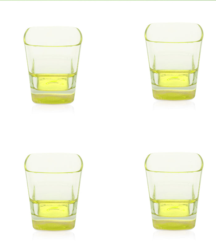 Lemon Pool Glasses - Set of 4