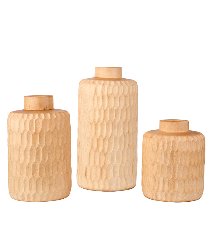 Light Sand Vase Set