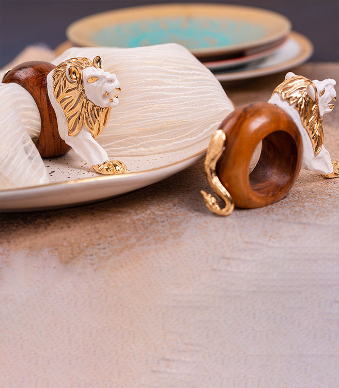 Lion Napkin Ring