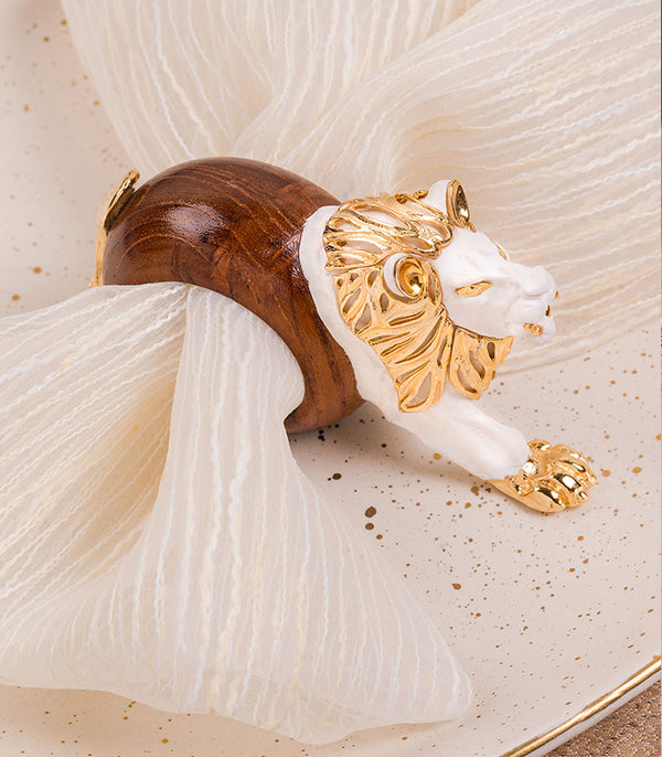 Lion Napkin Ring