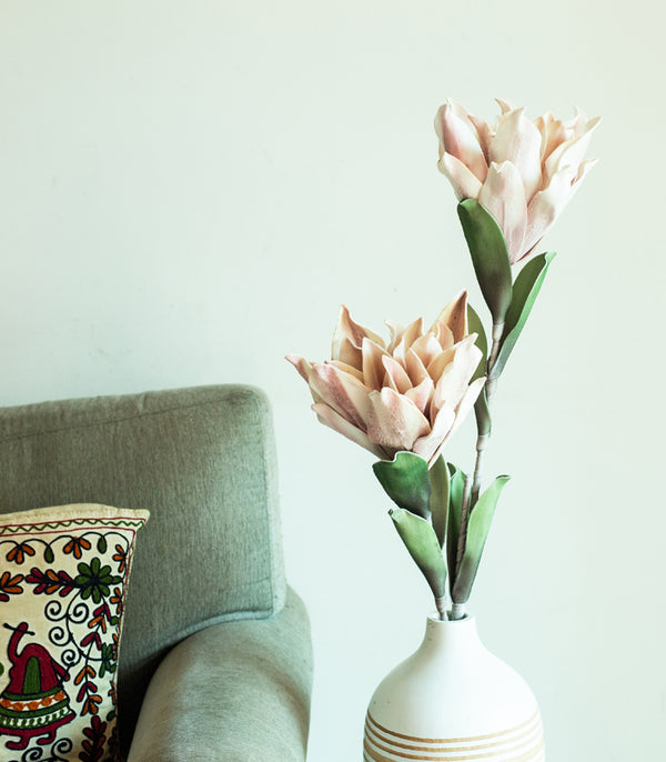 Long Stem Lotus - Pink