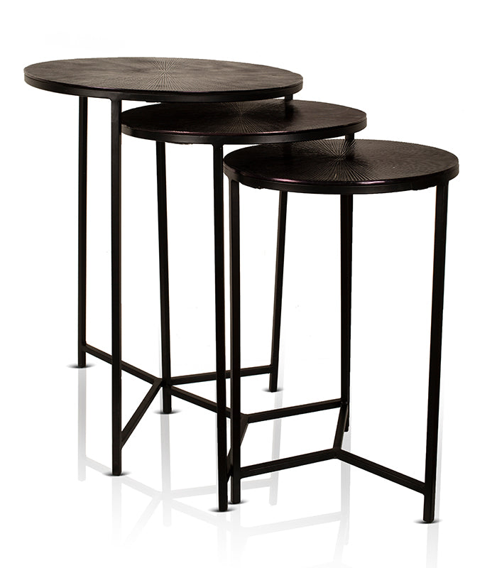 Noir Tex Table Set