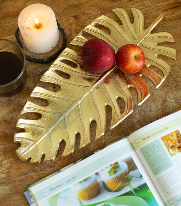 Open Leaf Platter