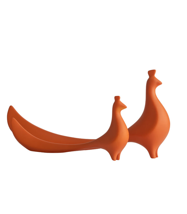 Peacock Set - Orange