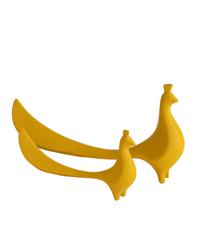 Peacock Set - Yellow