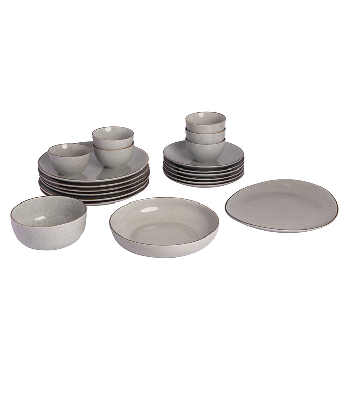 Pearl Grey Dinner Set