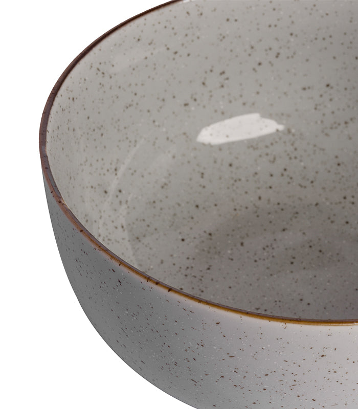 Pearl Grey Serving Bowl