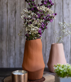 Princeton Orange Vase