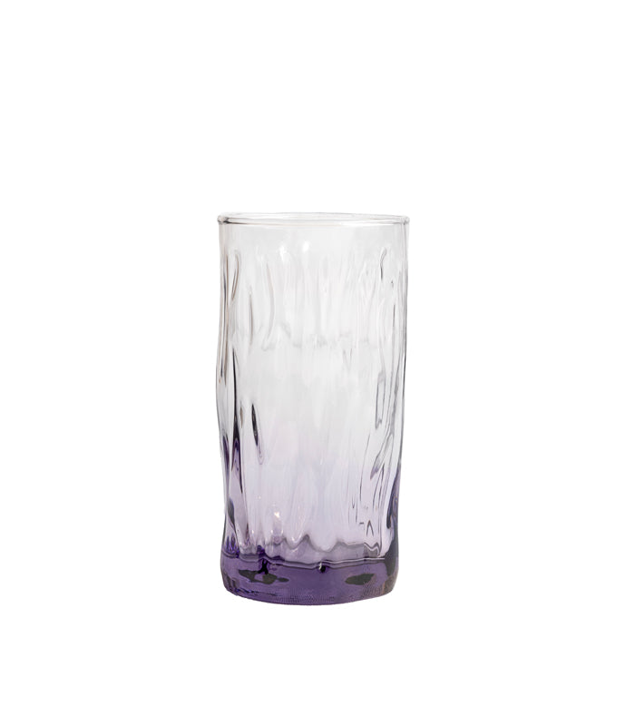 Purple Cloud Tall Glasses - set of 4