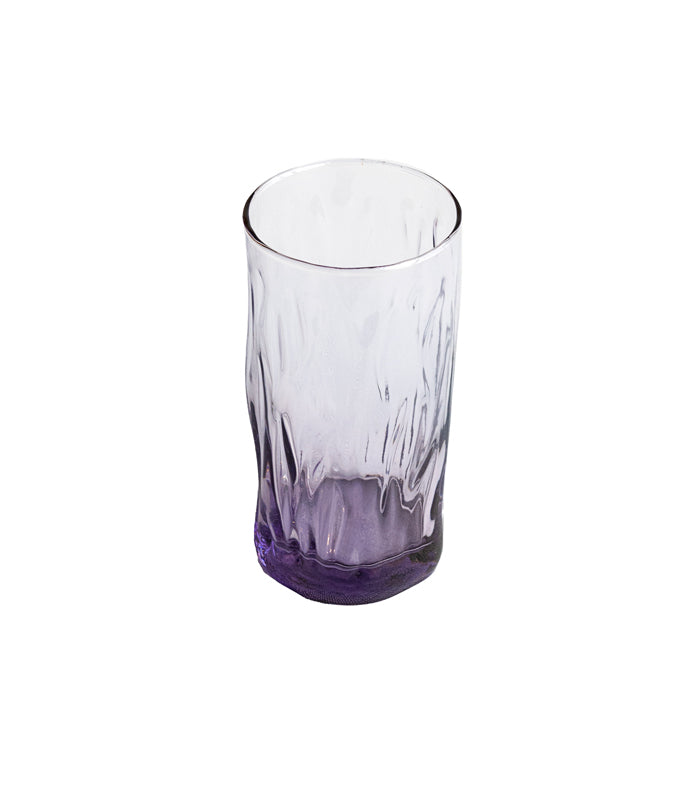 Purple Cloud Tall Glasses - set of 4