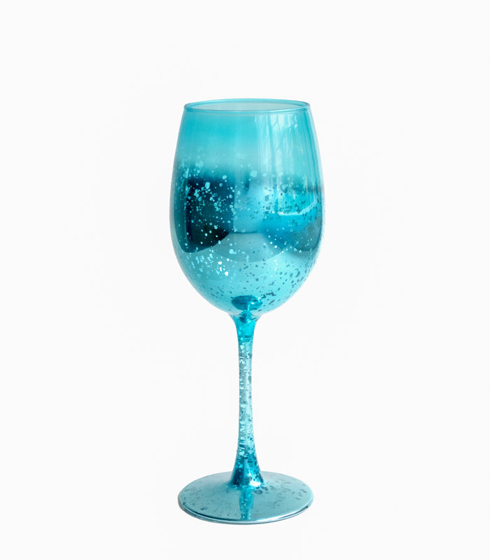 Retro Blue Glasses - Set of 2