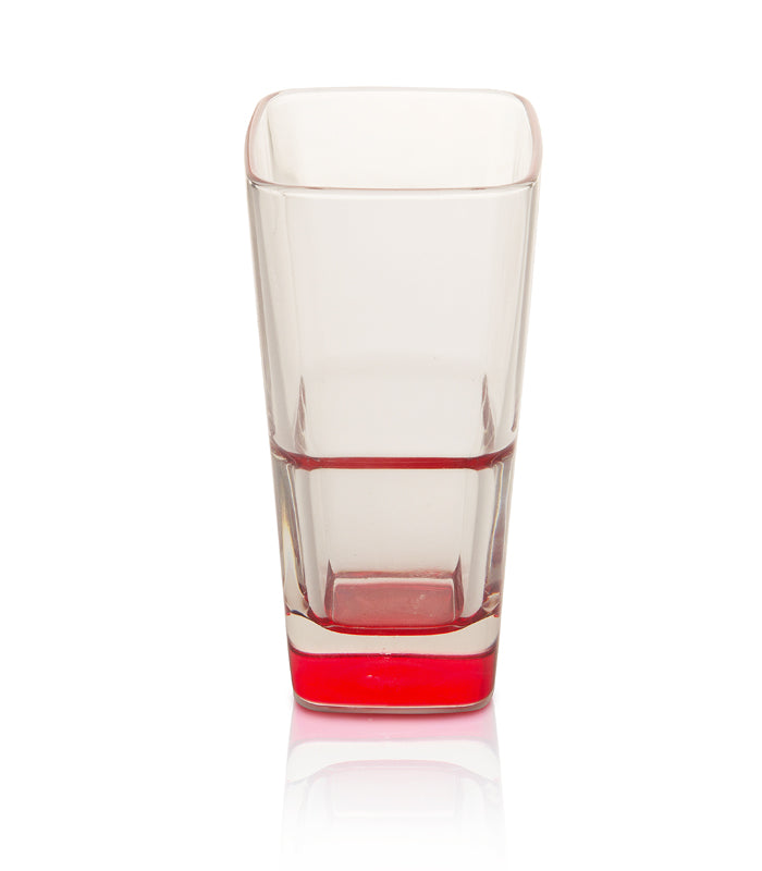 Scarlet Pool Tall Glasses - Set of 4