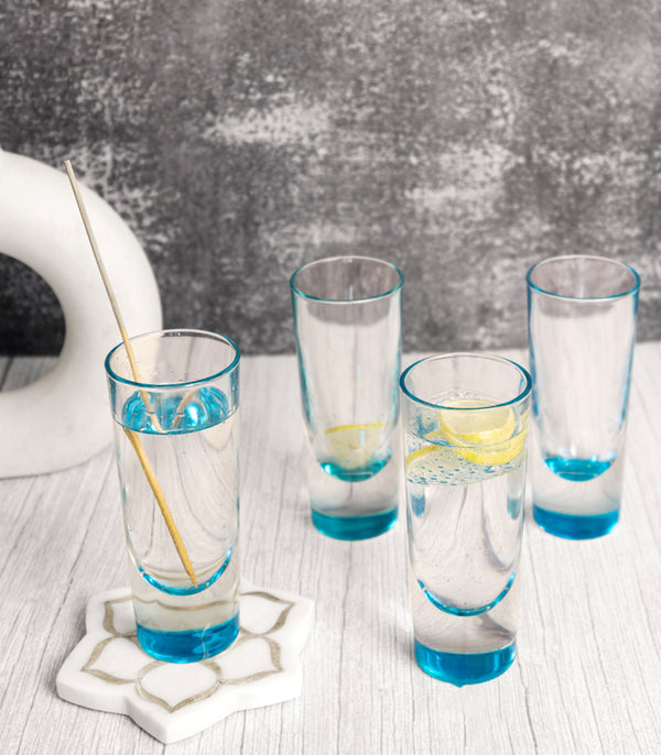 Scoop Tumblers Sapphire - Set of 4