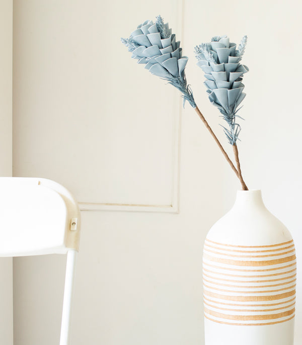 Silk Stalk - Blue - Set of 2