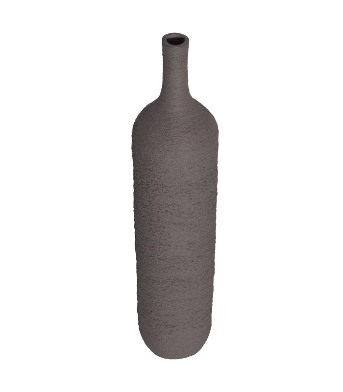 Spin Crust Grey Vase