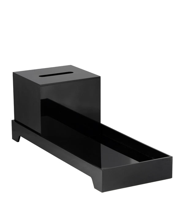 Tray Tissue Box - Black