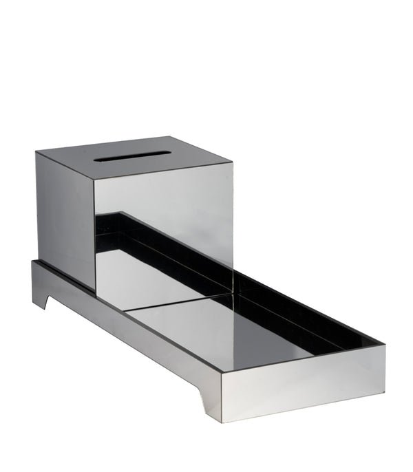 Tray Tissue Box - Silver