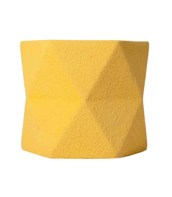 Triangle Yellow 10 Planter