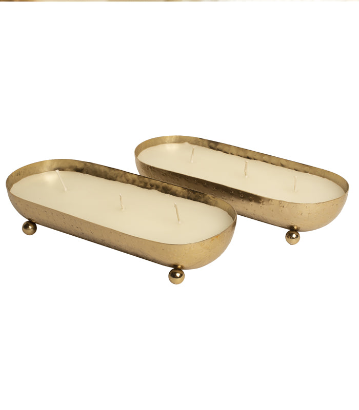 Trough Scented Candles- Set of 2